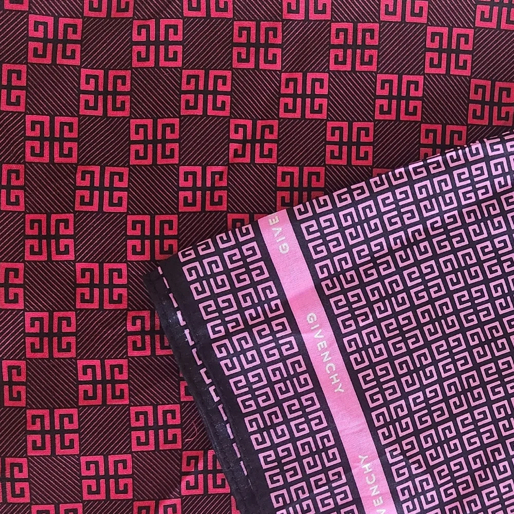 Set Of 2 Givenchy Scarves. Keep One & Sell One! Or Gift One! Holidays Are Coming - Picture 5 of 15